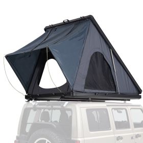 VEVOR Rooftop Tent Hard Shell, Naturnest Rooftop Tent Hardshell for 2-3 Person, Hard Shell Roof Top Tent with Telescopic Ladder Thick Mattress